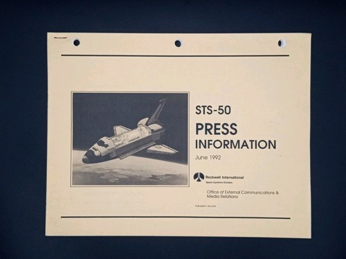 Nasa sts press information - sts-50,