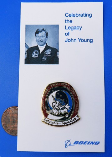 Nasa pin vtg - nasa, space